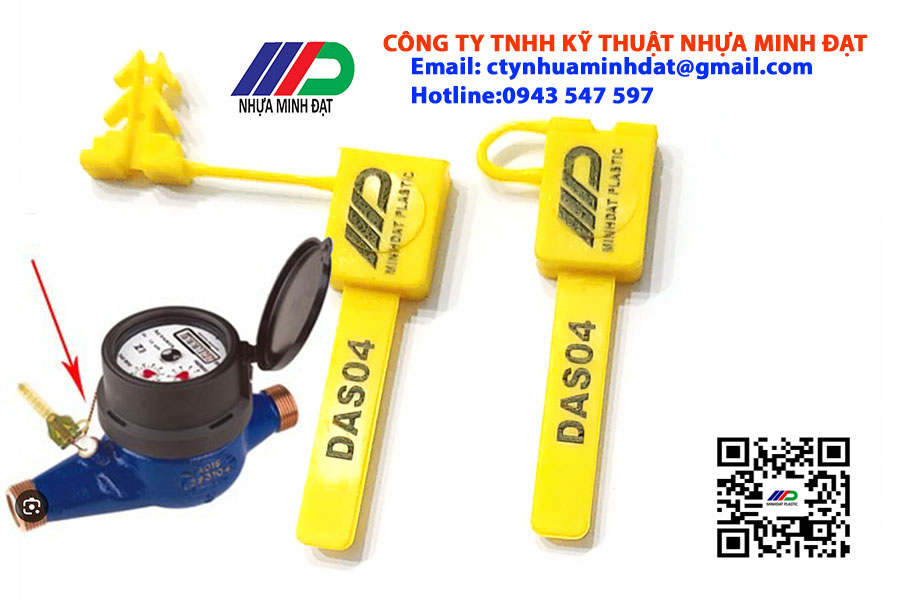 Ứng dụng seal niêm phong DAS04 trong niêm phong xe tải, đồng hồ nước